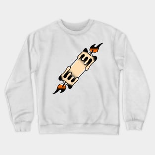 Burning The Candle At Both Ends Crewneck Sweatshirt